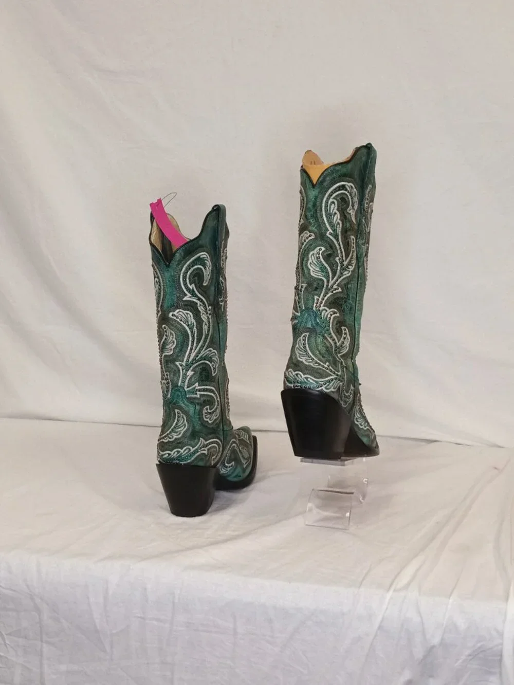 Corral Shaded Embroidery & Studs Cowgirl Boots
